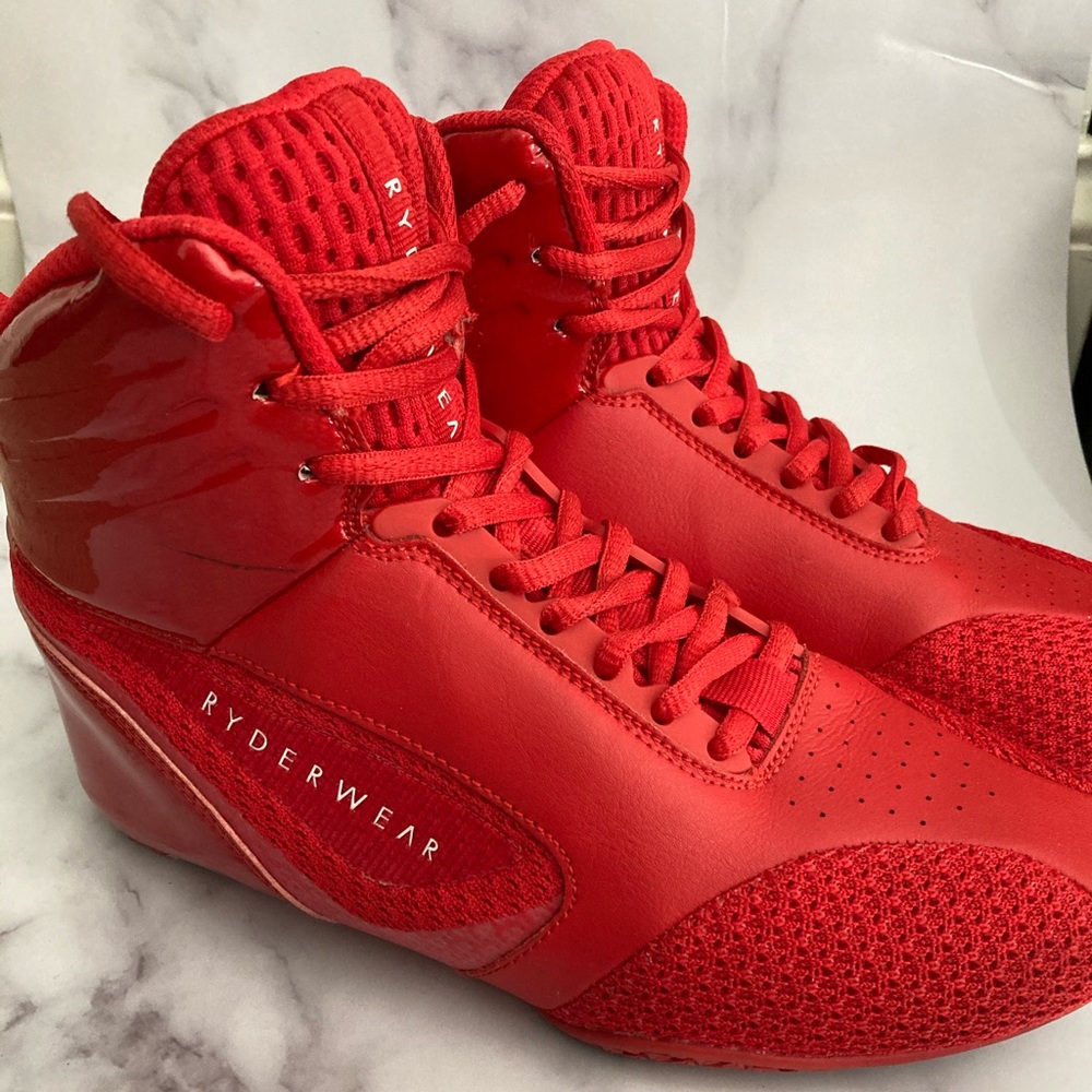 Ryderwear D-Mak II Red shoes sz 5 Men 6.5 Women